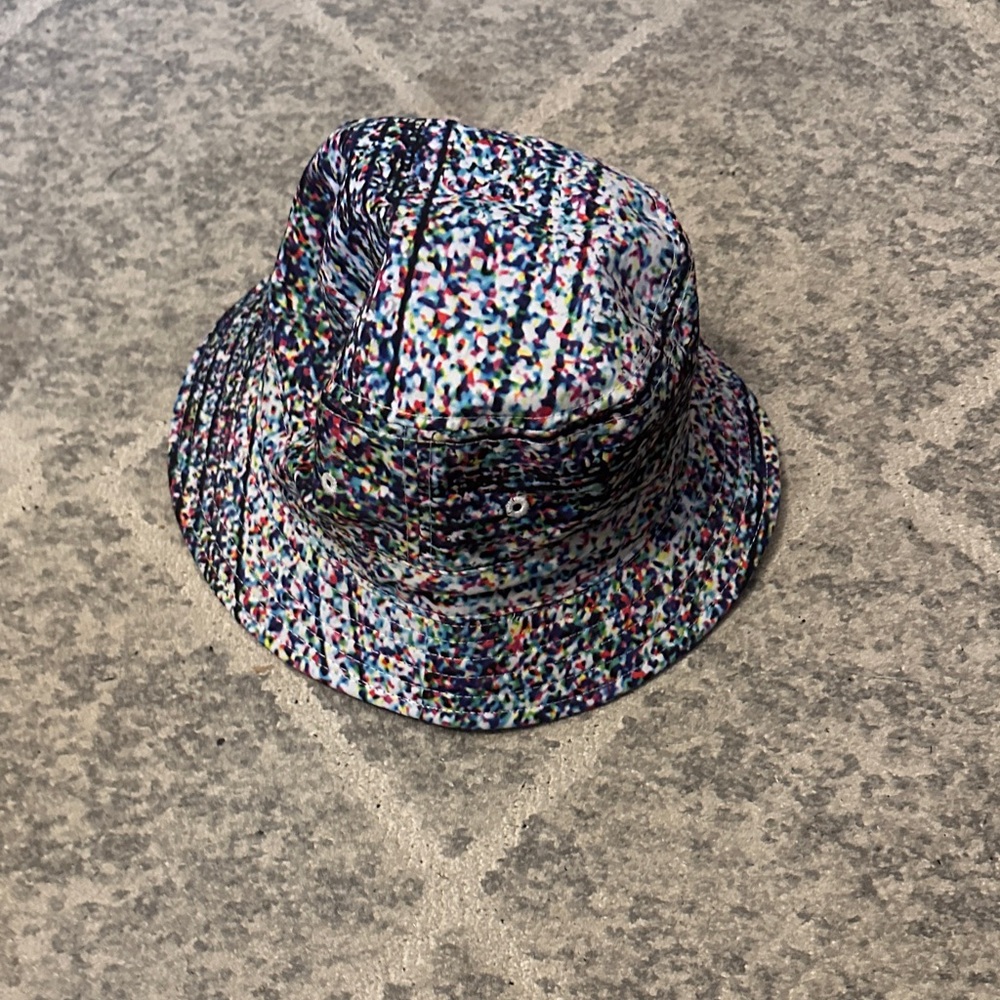 Multicolor Patterned Bucket Hat